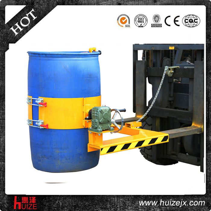 叉車(chē)專(zhuān)用倒桶機具（塑鐵桶，手翻轉）