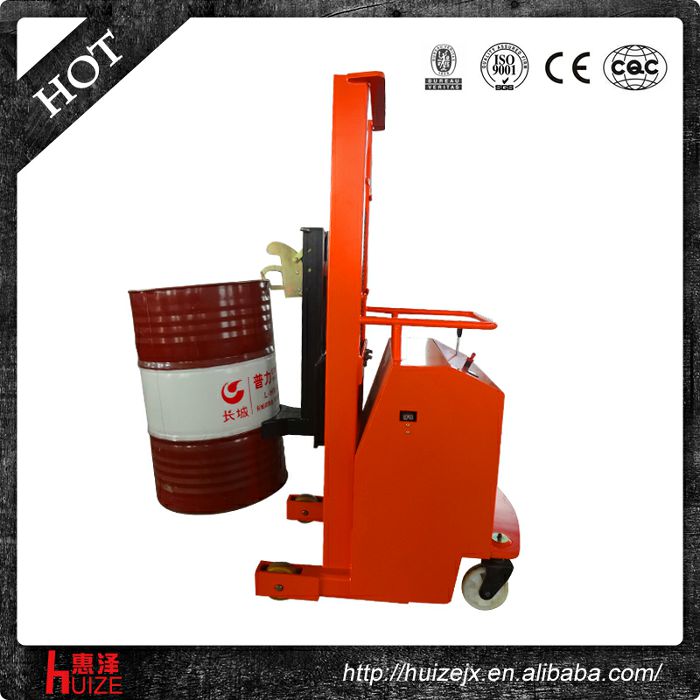 半電動(dòng)配重油桶車(chē)（無(wú)底腿，只堆垛，不翻轉）
