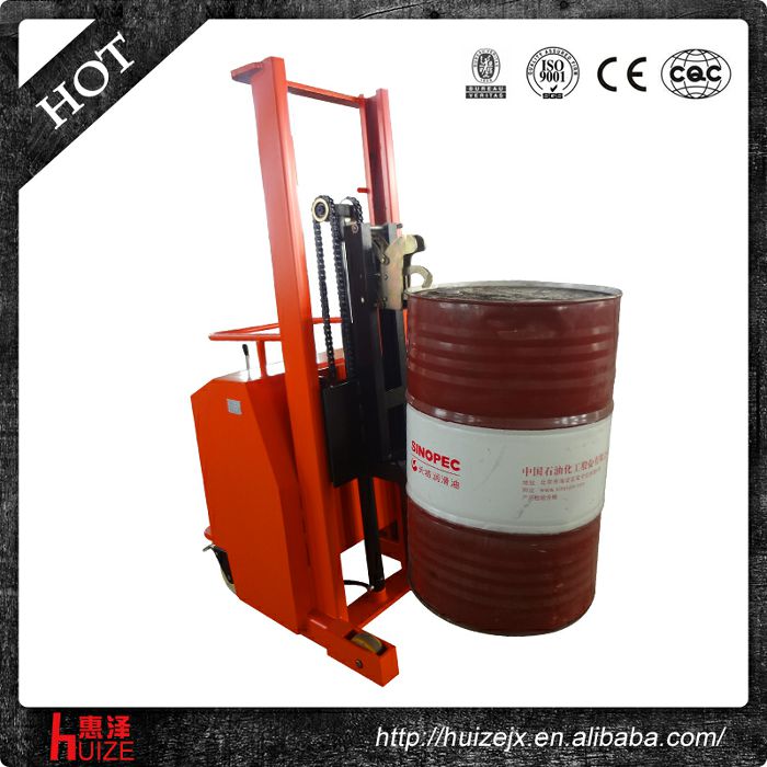 半電動(dòng)配重油桶車(chē)（無(wú)底腿,只堆垛，不翻轉）